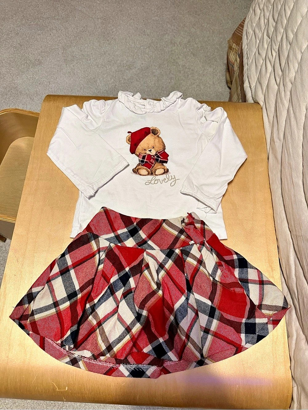 Mayoral Shirt & Skirt Set